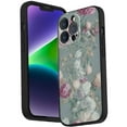 thumbnail image 1 of Vintage-Floral-Art-Design-376 Phone Case, Degined for iPhone 14 Pro Case Men Women, Flexible Silicone Shockproof Case for iPhone 14 Pro, 1 of 1