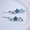A, variant on 2 Pack Metal Flower Hair Clips Crystal Hair Clips Diamond Hair Clips All-in-One Clip Women's Hair Clips Hair Clips, Perfect Gift