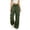 Army Green, variant on Athletic Cargo Pants for Women Elastic Waist Drawstring Loose Fitted Breathable Outdoor Hiking Activewear Pants(XL,Light Blue)