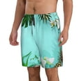 thumbnail image 2 of Goofa Tropical Pineapple Printed Mens Swim Trunks Summer Quick Dry Short Beach Swimwear Bathing Suits-Small, 2 of 9