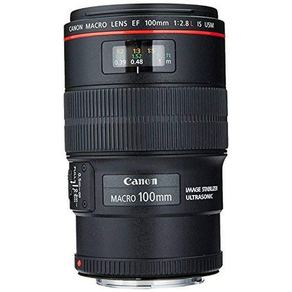 Restored Canon EF 100mm f/2.8L is USM Macro Lens for Canon Digital SLR Cameras (Refurbished)