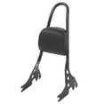 thumbnail image 4 of Kit de almohadillas de respaldo desmontables para motocicleta, compatibles con XL883C, XL883R, XL1200R, XL1200C, XLH883, años 04 a 19, color negro., 4 of 14