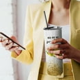 thumbnail image 4 of Sunflower Tumbler with Lid and Straw - Cute Sunflower Tumbler - Sunflower Cups Tumbler - Sunflower Cups - Sunflower Mug - 20oz Insulated Stainless Steel Double Wall Gifts for Sunflower Lover, 4 of 6