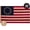 B, variant on 1776-2026 Betsy Ross Flag 3x5 Feet American Flags for 250th Anniversary Heavy Duty Outdoor Embroidered 13 Star Colonies Banner for Outside