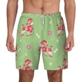 thumbnail image 2 of Goofa Cute Poodle Dog Printed Men's Swim Trunks Board Shorts Quick Dry Mens Swimming Trunks with Compression Liner,Breathable Fit Hawaii Beach Shorts-X-Large, 2 of 9