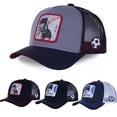 thumbnail image 2 of New Brand Anime Captain Tsubasa Snapback Cotton Baseball Cap Men Women Hip Hop Dad Mesh Hat Trucker Hat Dropshipping Gao Jinjia LED, 2 of 2