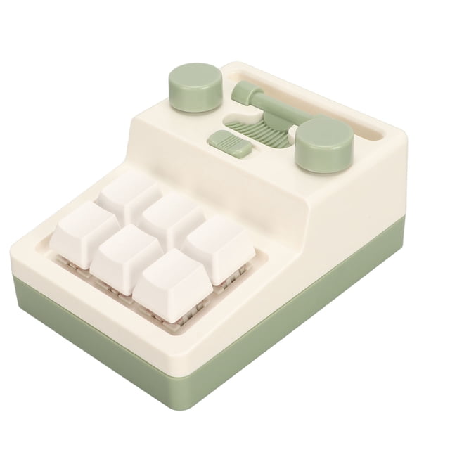 Mini teclado mecánico de 6 teclas soporte programable Teclado mecánico intercambiable en caliente de 6 teclas para juegos ANGGREK Otros