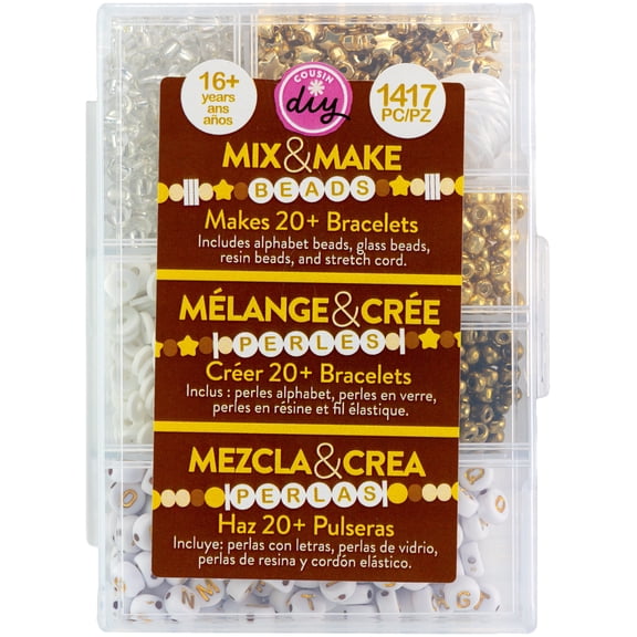 CousinDIY Bracelet Kit-Gold Rush