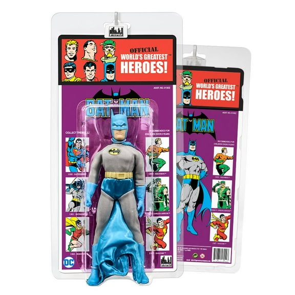 DC Comics Retro Kresge Style Action Figures Series 4: Batman (New Head Sculpt)