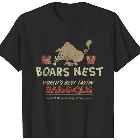 The Boars Nest Dukes Of Hazzard T-Shirt Gift For Fans Short Sleeves S-3XL