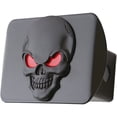 thumbnail image 1 of Tapón antipolvo para remolque de metal con forma de bandera nacional y barra blanca tridimensional 3D, tapa protectora de boca cuadrada para coche, 1 of 6