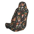 thumbnail image 2 of Wukai Mushroom Snail Full Set Car Seat Covers with Soft Padding Universal Auto Front Seats Protector and Cushion Mat, 2 of 5
