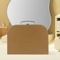 thumbnail image 6 of Cardboard Suitcase Box with Handle - Decorative Thickened Paperboard Storage Box for Crafting Organizing and Gifting Jewelry, 6 of 6
