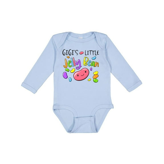 Inktastic Gigi's Little Jellybean Cute Easter Candy Boys or Girls Long Sleeve Baby Bodysuit