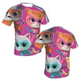 thumbnail image 5 of Super Kitties Men'S Short-Sleeve T-Shirt Summer Casual Tee Top Breathable Crewneck T-Shirt X-Large, 5 of 7