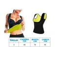 thumbnail image 4 of Chaleco Faja Reductora De Neopreno Para Quemar Calorías Negro, 4 of 6