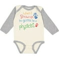 thumbnail image 3 of Inktastic Future Physicist Science Gift Boys or Girls Long Sleeve Baby Bodysuit, 3 of 5
