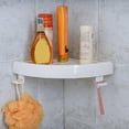 thumbnail image 4 of Raindrops 1Pcs Bathtub Corner Shelf Plastic Triangle for Space-saving Bathroom Use, 4 of 8