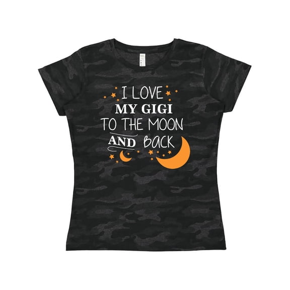 Inktastic I Love My Gigi To The Moon and Back Women's T-Shirt
