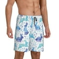 thumbnail image 2 of Sikiie Rabbit2 Mens Pajama Shorts, Lightweight Lounge Pant with Pockets Soft Sleep Pj Shorts for MenSmall, 2 of 6