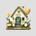 thumbnail image 5 of AZXY Easter House Ornaments for Tree, 2D Flat Acrylic Miniature Easter Hanging Decorations, Welcome Cottage with Easter Eggs Ornaments for Small Tree, Easter Party & Home Indoor Outdoor Decor, 5 of 7