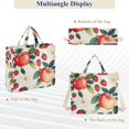 thumbnail image 6 of FORMRS Womens Corduroy Tote Bag Crossbody Shoulder Handbag with Pocket, Strawberry Pattern, 6 of 7