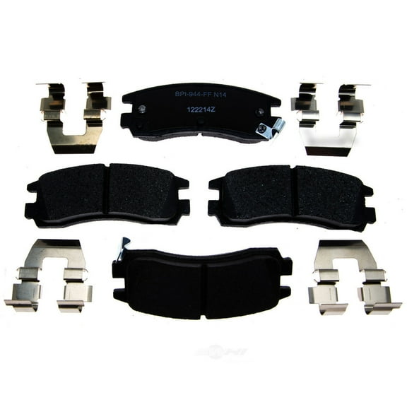 Disc Brake Pad Set Fits select: 1995-1997 CHEVROLET LUMINA, 1994-1996 CADILLAC DEVILLE