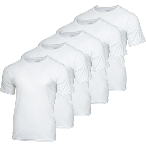 Real Essentials - Real Essentials Boys Undershirts, 5 Pack Dry-Fit ...