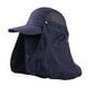 thumbnail image 3 of Sombrero al aire libre Zulema con cubierta de solapa de cuello de cara extraíble Gorra de visera para el sol, 3 of 8