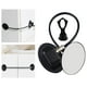 thumbnail image 1 of de seguridad magnética sin tornillos, seguro ños, tapón de antiatrapamiento, buena viscosidad, plástico multiusos para puerta de Negro perfecl Cerradura de seguridad, 1 of 8