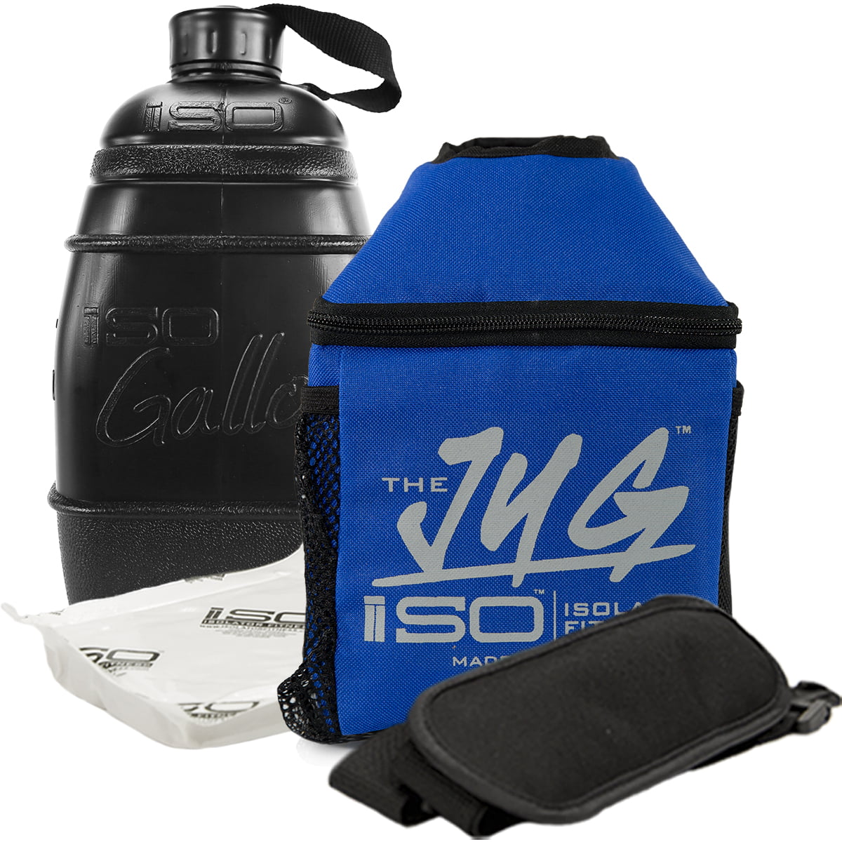 Holds One Gallon Water Jug NEW!! ISO Isolator Fitness The Jug Bag BLACKOUT 