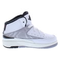 thumbnail image 2 of Nike Jordan 2 Retro Infant/Toddler Shoes Size 8, Color: White/Fire Red/Black Sail, 2 of 5