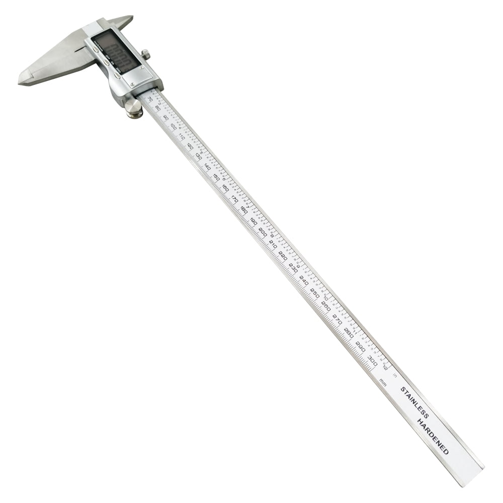 12 Inch Digital Display Electronic Vernier Caliper Stainless Steel Measuring Tool 300mm