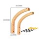 thumbnail image 2 of Wosthever 2 pack/lote soporte para plantas funcional y decorativo montaje en pared de madera ganchos de pared de madera Jardín y Patio, 2 of 6