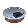 thumbnail image 2 of 80mm Cable Hole Cover Desk Wire Hole Cover Base Computer Grommet Table Cable Outlet Port Surface Line Box Tidy Wire Cover, 2 of 8