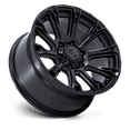 thumbnail image 2 of 17x9 Black Rhino BR020 Diamondback Matte Black Wheel 5x5 (12mm), 2 of 3