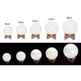 thumbnail image 4 of MyArtWe 3D Moon Night Light Touch Switch 16 Colors Moon Lamp, 4 of 12