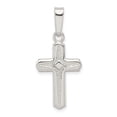 thumbnail image 1 of Sterling Silver Polished Cross Pendant, 1 of 2