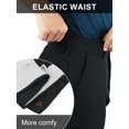 thumbnail image 5 of 33,000ft Men's Golf Pants with 5 Pockets Classic-Fit Stretch Quick Dry Lightweight UPF 50+ Hiking Pants, 5 of 6