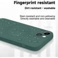 thumbnail image 5 of Magnetic Series Designed for iPhone Case,[Compatible with MagSafe][Military Drop&Camera Lens Protection],Liquid Silicone Soft Microfiber Lining Shockproof Cover (Khaki,iPhone 14), 5 of 7