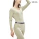 thumbnail image 5 of Minnieouse 1 Conjunto de ropa interior térmica para mujer, ropa de dormir antiestática de manga larga con cuello para invierno y otoño de Color Ropa interior Verde 2XL Minnieouse AP013750-06, 5 of 6