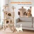 thumbnail image 3 of Torre Árbol Rascador Poli Pets varios Niveles con escalera, 3 of 7