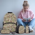 thumbnail image 2 of KUIFORTI Deer Camo Bow Backpack for Boys Girls Kid Backpack Set of 4 Bookbag with Lunch Box for Elementary Primary Middle School Students Back to School Essentials Gifts, 2 of 7