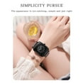 thumbnail image 5 of Explojoy Women's Square Quartz Watch – Waterproof Silicone Strap with Luminous Dial, 5 of 10