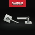 thumbnail image 5 of Kwikset Halifax Square Keyed Entry Lever Doorknob with Smartkey Polished Chrome - Two levers, 5 of 9