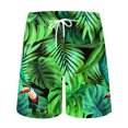 thumbnail image 4 of Vedolay Short Outfits Men's 2 Pieces Print Set Shirt&Short Summer Set for Men,Black XXL, 4 of 5