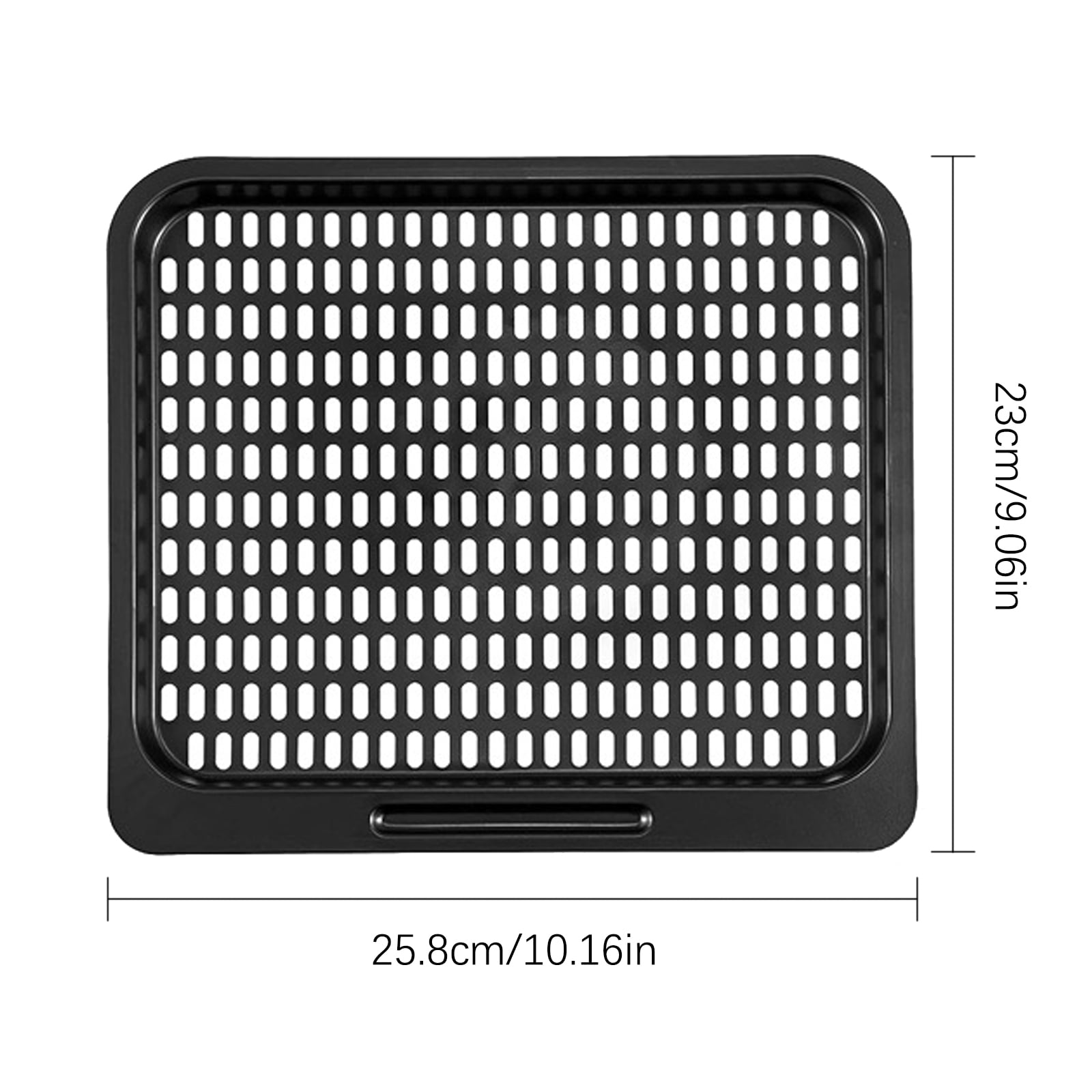 UNTERING 2Pcs Convenient Air Replacement Tray Easy to Cooking Nonstick Baking Square Oven Cooking Rack Kitchen