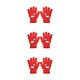 thumbnail image 5 of Guantes de invierno Qarigey para niños cómodos y cálidos con patrón de dragón azul marino, 5 of 6