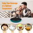 thumbnail image 5 of BUIDIC Coffee Mug Warmer with Auto Shut Off, Electric Mug Beverage Warmer with 2 Temp Setting and 1-12H Timing, 122/140℉ Warmer Heating Plate for Tea, Water, Cocoa, Milk, 5 of 8