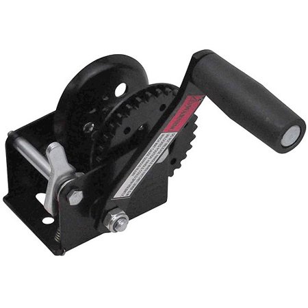 SeaSense 600 lbs EDC Trailer Winch  No Strap